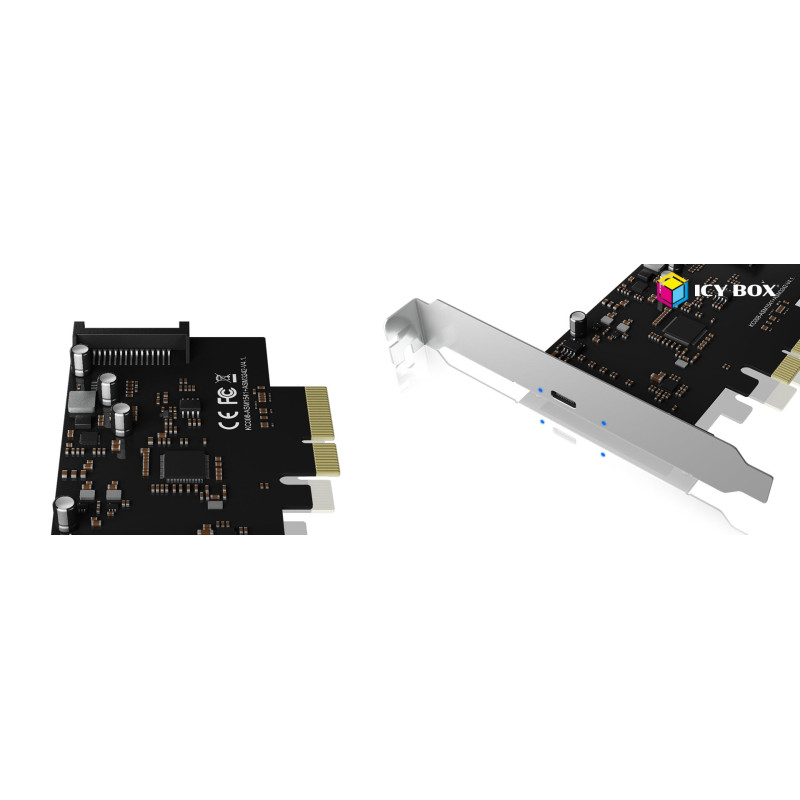 scheda pcie icybox ib-pci1901-c32 usb 3.2 [amicyad00000023]