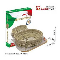 puzzle cubicfun led 3d paper model - the colosseum (italy), 185