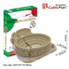 puzzle cubicfun led 3d paper model - the colosseum (italy), 185