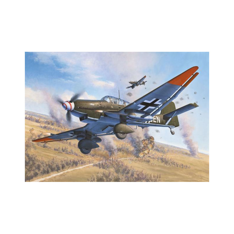 revell junkers ju 87 g/d tank buster [jprvll0ch024198]