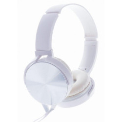 cuffie rebeltec stereo con microfono montana bianco [uhrecrnp046]