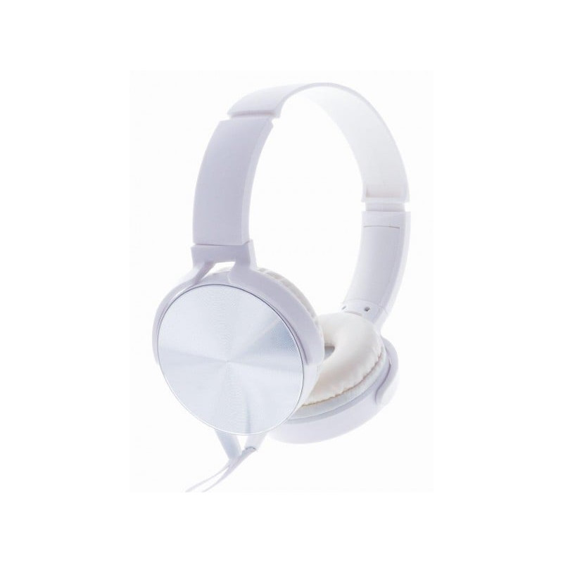 cuffie rebeltec stereo con microfono montana bianco [uhrecrnp046]