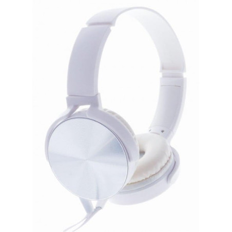 cuffie rebeltec stereo con microfono montana bianco [uhrecrnp046]