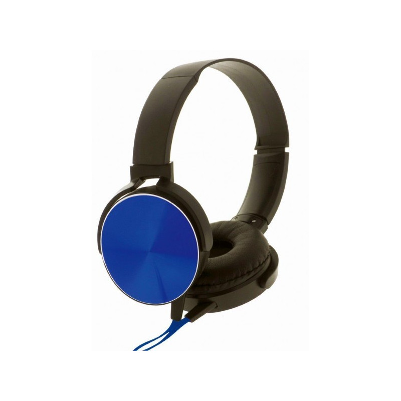 cuffie rebeltec stereo con microfono montana blu [uhrecrnp045]
