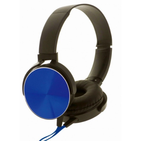 cuffie rebeltec stereo con microfono montana blu [uhrecrnp045]