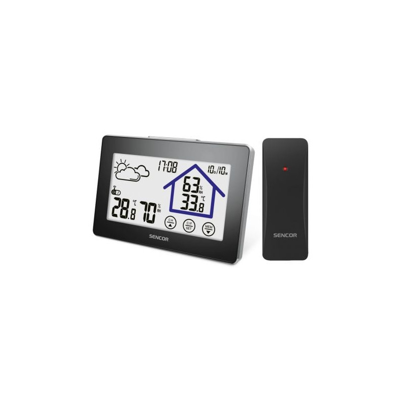 stazione meteorologica sencor con sensore wireless sws 2999 [qusecspsws2999b]