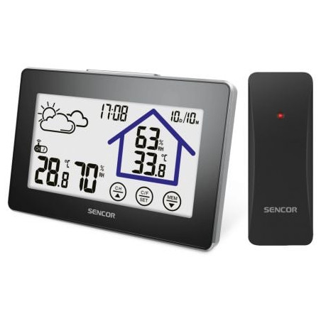 stazione meteorologica sencor con sensore wireless sws 2999 [qusecspsws2999b]