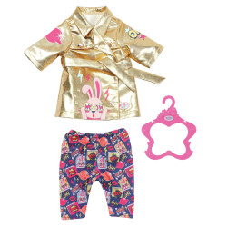 set di vestiti per bambola zapf creation baby born buon compleanno