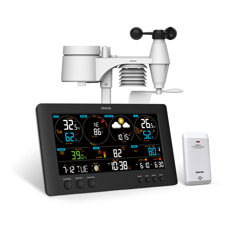 stazione meteo wifi sencor sws 12500 [qusecspsws12500]