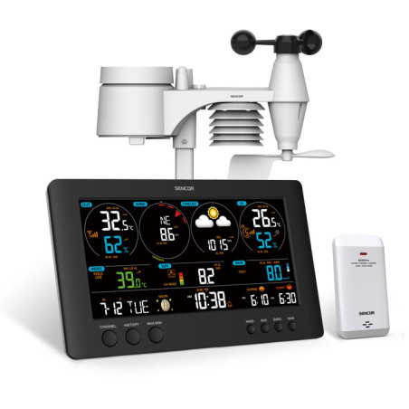 stazione meteo wifi sencor sws 12500 [qusecspsws12500]