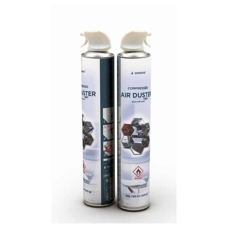 aria compressa gembird duster 750ml [abgemp000000005]