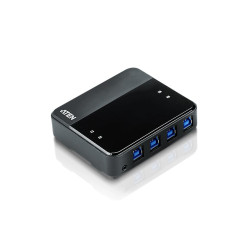 hub aten us434 a 4 porte usb 3.0 nero [nuatntkus434000]