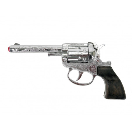 giocattolo pulio revolver gonher cowboy argento [wbpulp0cc010102]