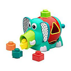 selezionatrice b-kids infantino jumbo shape sorter forma elefante