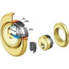 protettore monolito magnetico disec 31mm bronzato [3g3mb-25d1-ab]