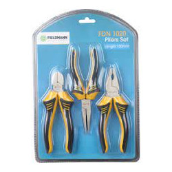 set pinze fieldmann fdn 1020 3 pz [qrfiekmfdn1020z]