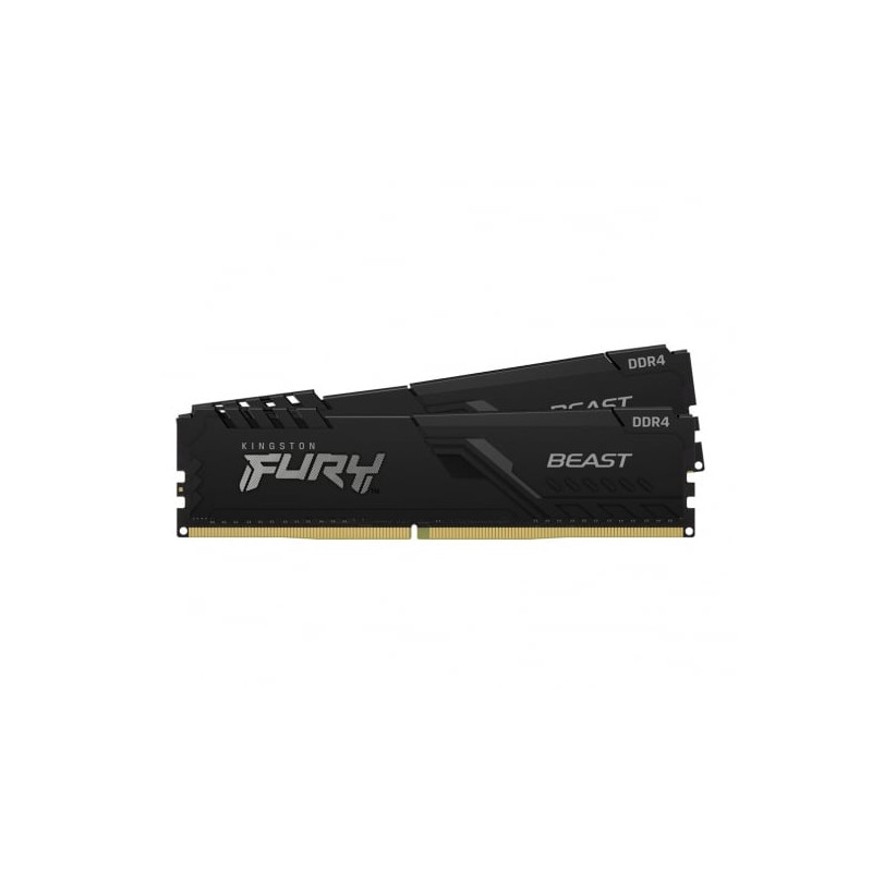 ram dimm ddr4 32gb kingston 3200mhz cl16 fury beast nero
