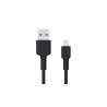 cavo lightning usb aukey cb-al05 ultrafast nylon nero [akaukkuacbal05b]