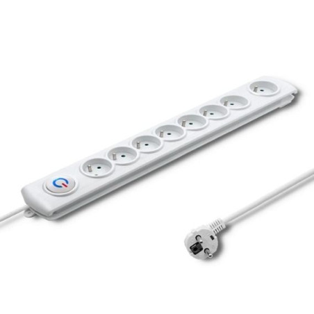 multipresa quoltec protezione contro le sovratensioni 8 prese 1.5m