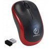 mouse rebeltec meteor senza fili rosso [umrecrbd049]
