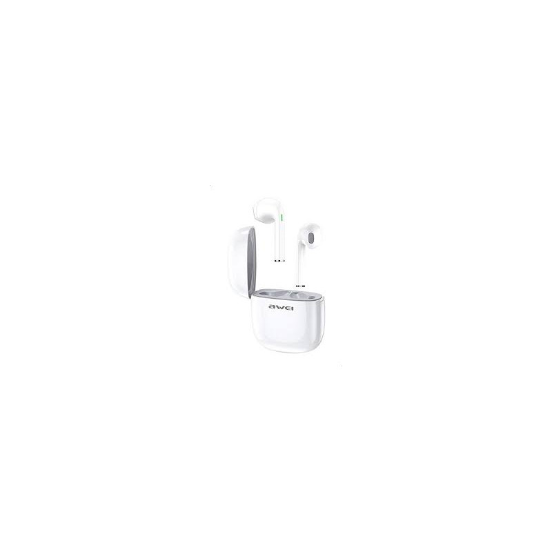 auricolari awei t28 tws bluetooth 5.0 bianco [atawehbtawe0055]
