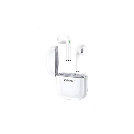 auricolari awei t28 tws bluetooth 5.0 bianco [atawehbtawe0055]