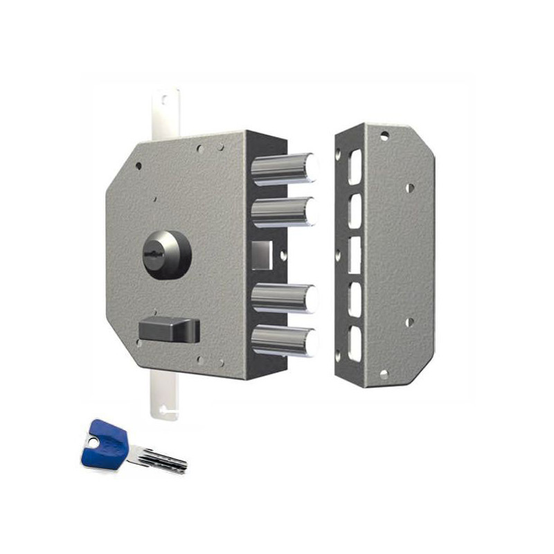 serratura da applicare cr 3250 triplice 1/2giro chiave k55 [3250p-01nk55/29]