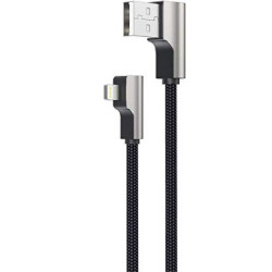 cavo usb aukey lightning mfi apple 2m [cb-al01 black]