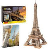puzzle cubicfun 3d parigi torre eiffel 80pz [wzcubd0ugi09988]