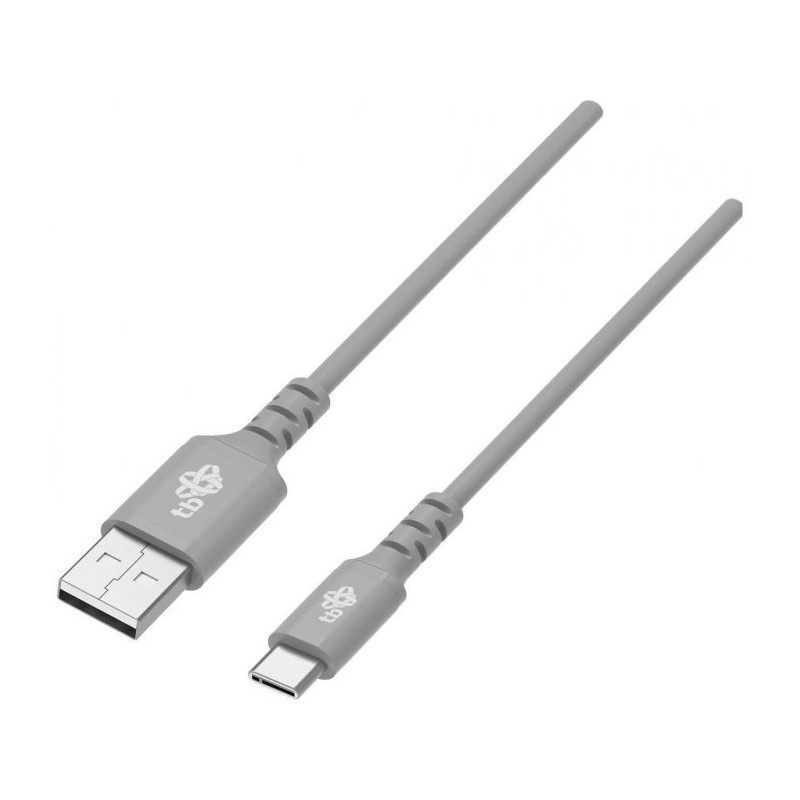 cavo usb tb cable ricarica rapida usb tipo-c 2m silicone grigio