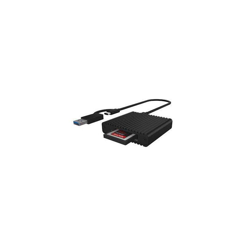 carde reader icybox ib-cr404-c31 cfexpress usb-c 3 led