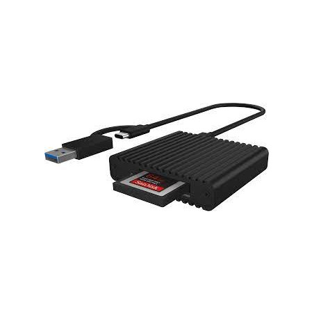 carde reader icybox ib-cr404-c31 cfexpress usb-c 3 led