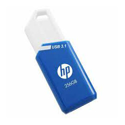 pen drive 256gb hp usb3.0 blu/bianco