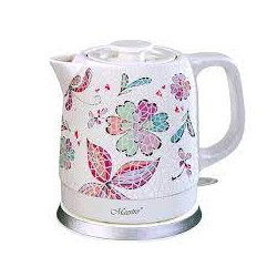 bollitore elettrico maestro in ceramica 1.5l/1200 w/bianco [mr-068