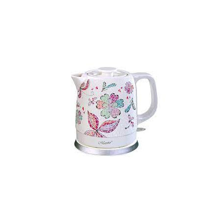bollitore elettrico maestro in ceramica 1.5l/1200 w/bianco [mr-068