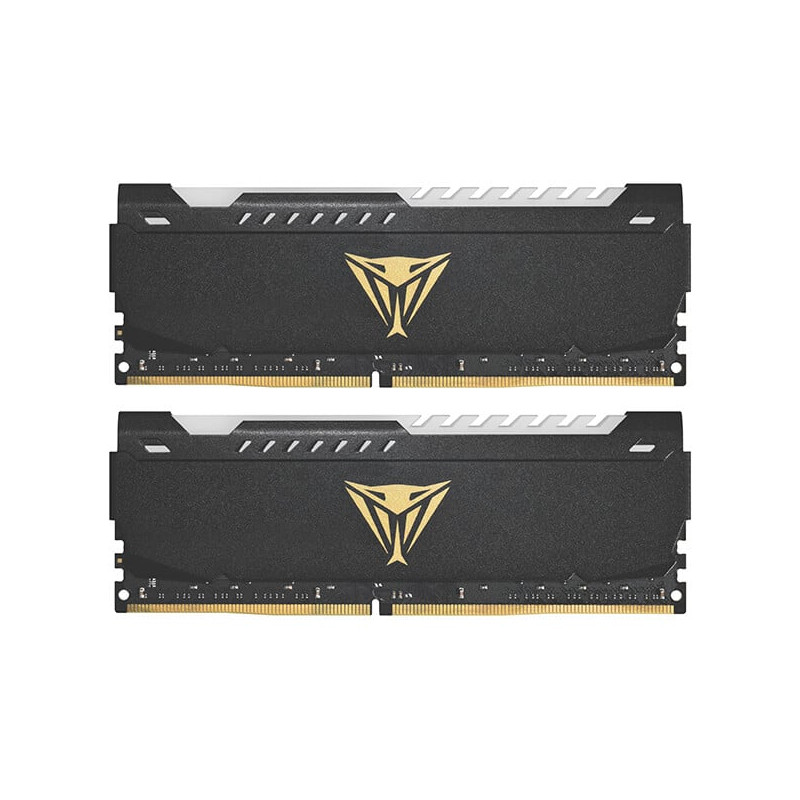 ram dimm ddr4 64gb patriot viper steel 2x32gb 3600mhz rgb [pvsr464g360c8k]