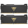 ram dimm ddr4 64gb patriot viper steel 2x32gb 3600mhz rgb [pvsr464g360c8k]