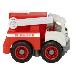 modelino little tikes dirt diggers camion dei pompieri 22.2cm/rosso