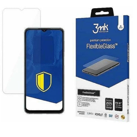 vetro proteggi schermo 3mk flexibleglass per samsung a23 a235 transparente