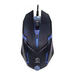 mouse rebeltec neon 1.8m nero [umrecrpg054]