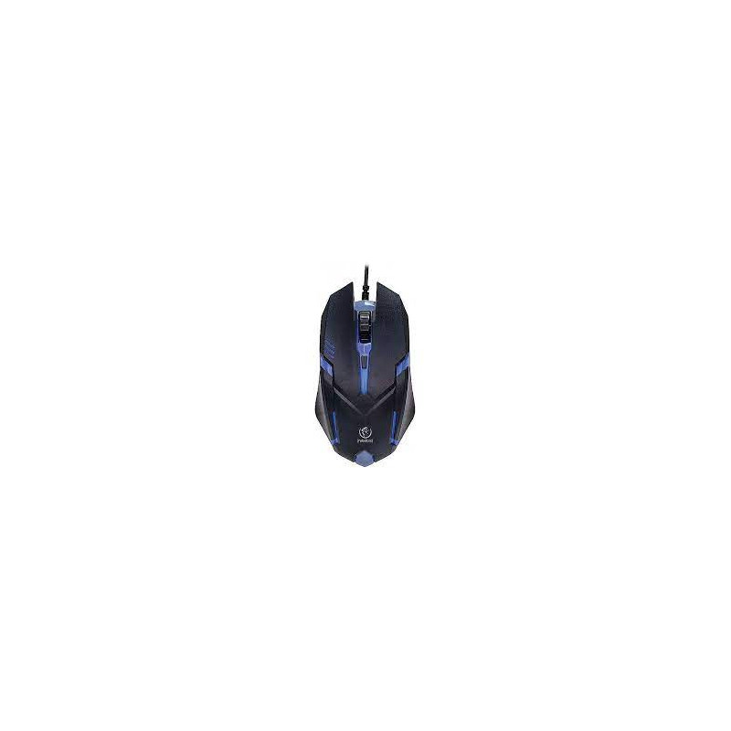 mouse rebeltec neon 1.8m nero [umrecrpg054]