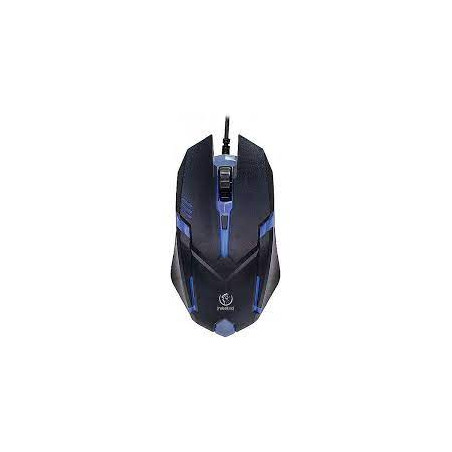 mouse rebeltec neon 1.8m nero [umrecrpg054]