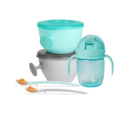 set piatti skip hop easy-feed 5pz grigio [wcsopp0u7012910]