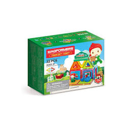 set da costruzione magformers mini mart in citta' 22pz [jjmagg0uc070076]