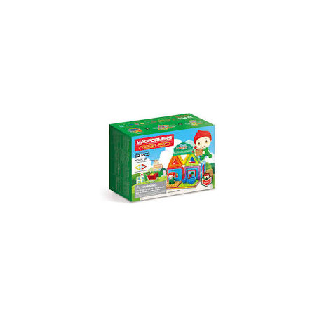 set da costruzione magformers mini mart in citta' 22pz [jjmagg0uc070076]