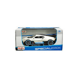 modellino maisto 31526 bugatti divo 1/24/bianco/blu/grigio [jomstpkcci70290]