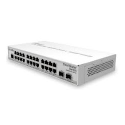switch mikrotik crs326-24g-2s+in 2xsfp/24xrj45/10/100/1000mbit/s/bianco