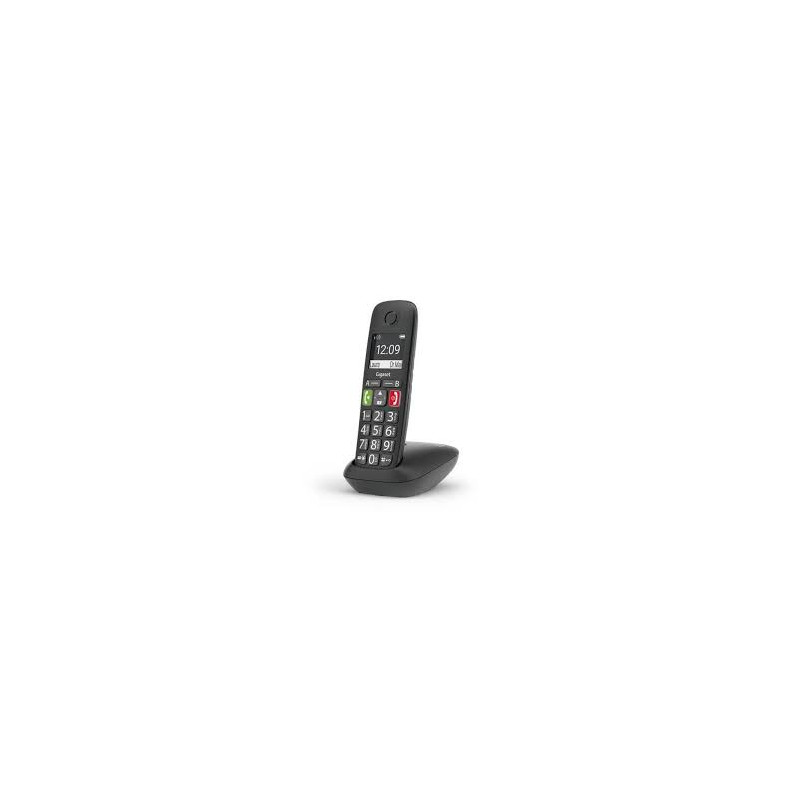 telefono cordless gigaset e290 nero [tesiesbe2900bla]