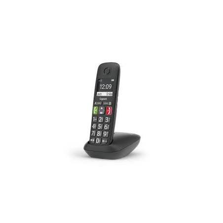 telefono cordless gigaset e290 nero [tesiesbe2900bla]