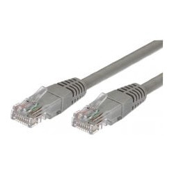 cavo patch tb cat.6 rj45 utp 1m/grigio 10pz [aktbxks6u100g10]